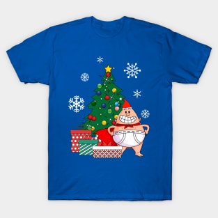 Captain Underpants Around The Christmas Tree T-Shirt